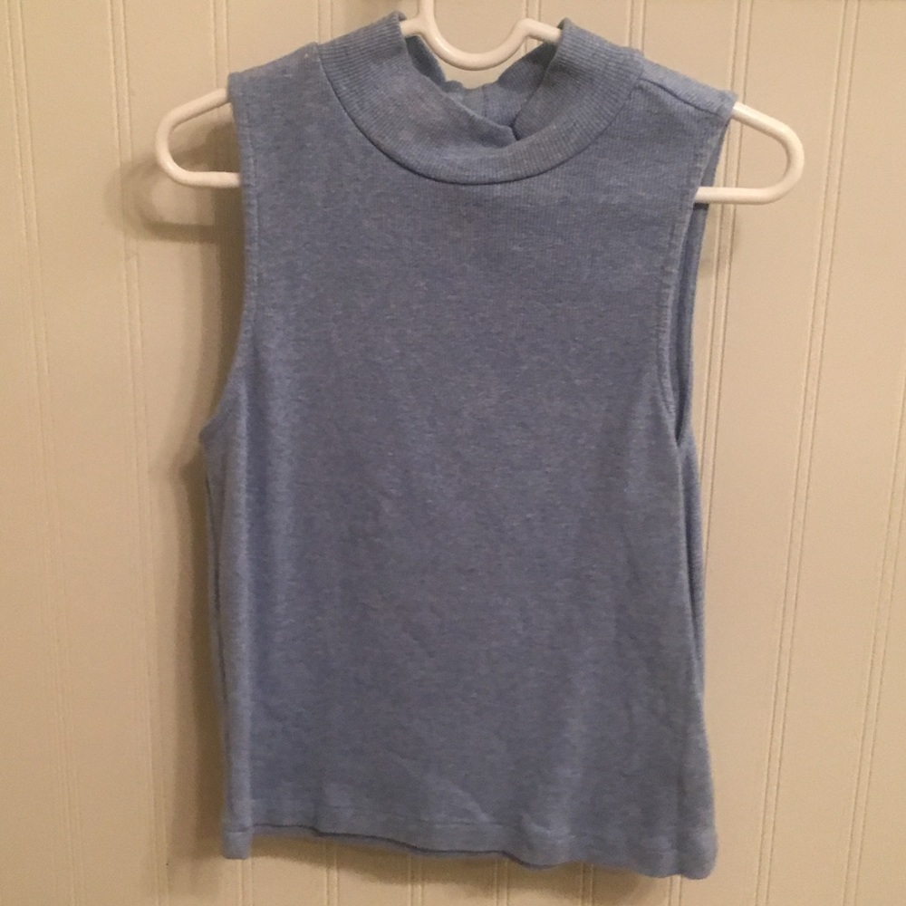 High neck crop top